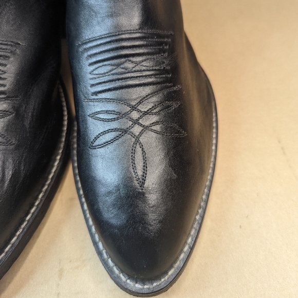 Justin Boots men's size 10 3E Western cowboy boots.These Justin boots look grea - Picture 6 of 10